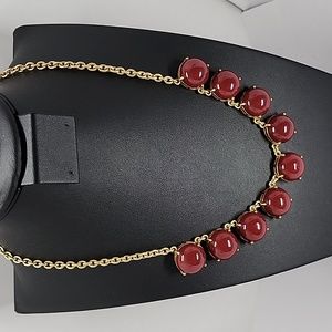 J. Crew Gold Tone Beaded Necklace